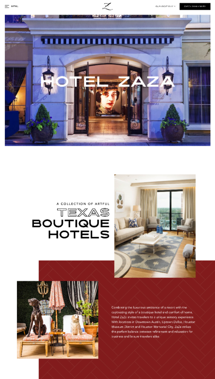 Hotel Website Design Company Gourmet Marketing